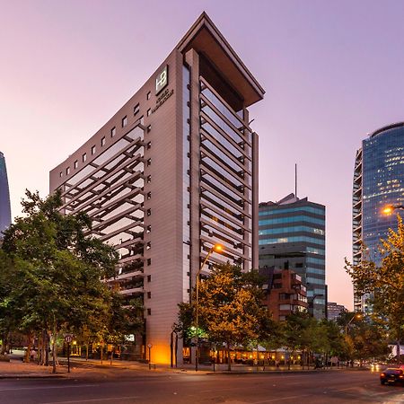 Plaza El Bosque Ebro Hotell Santiago de Chile Exteriör bild The hotel in 2016
