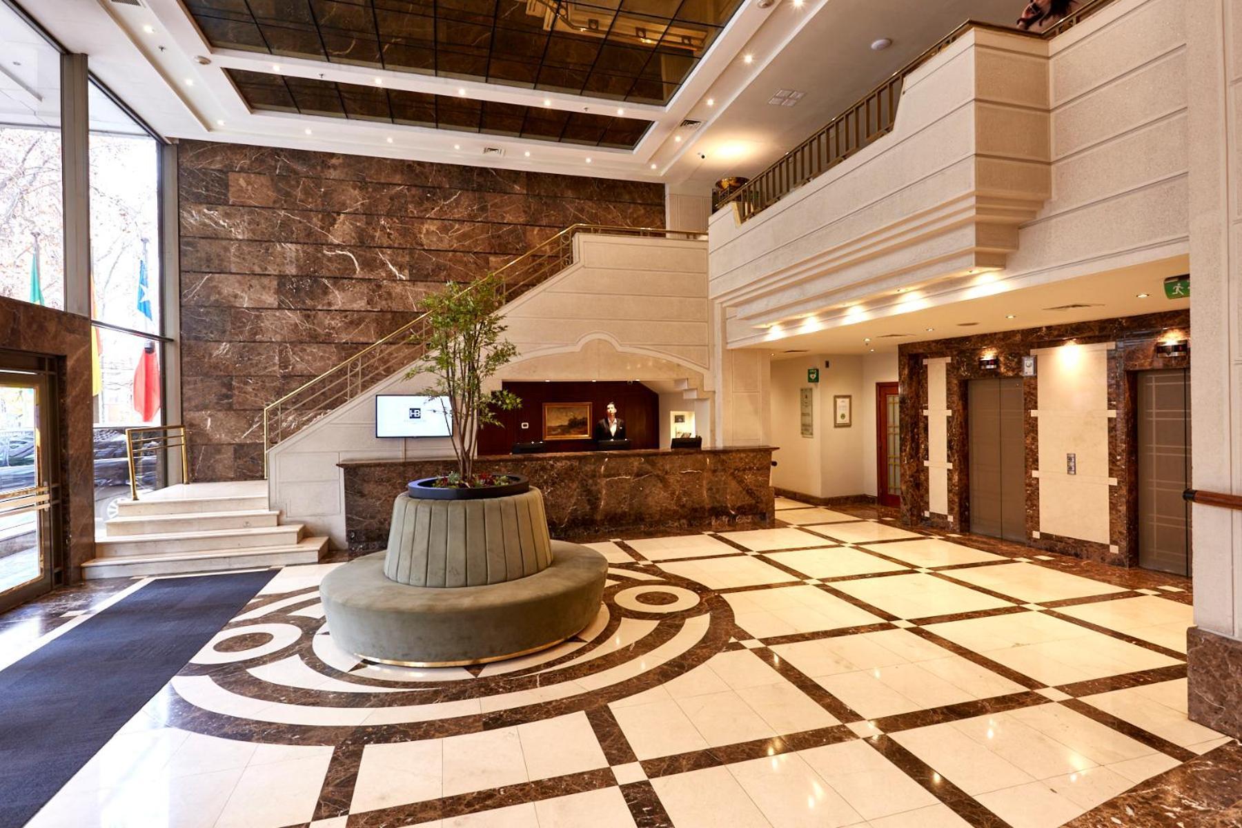 Plaza El Bosque Ebro Hotell Santiago de Chile Exteriör bild Lobby