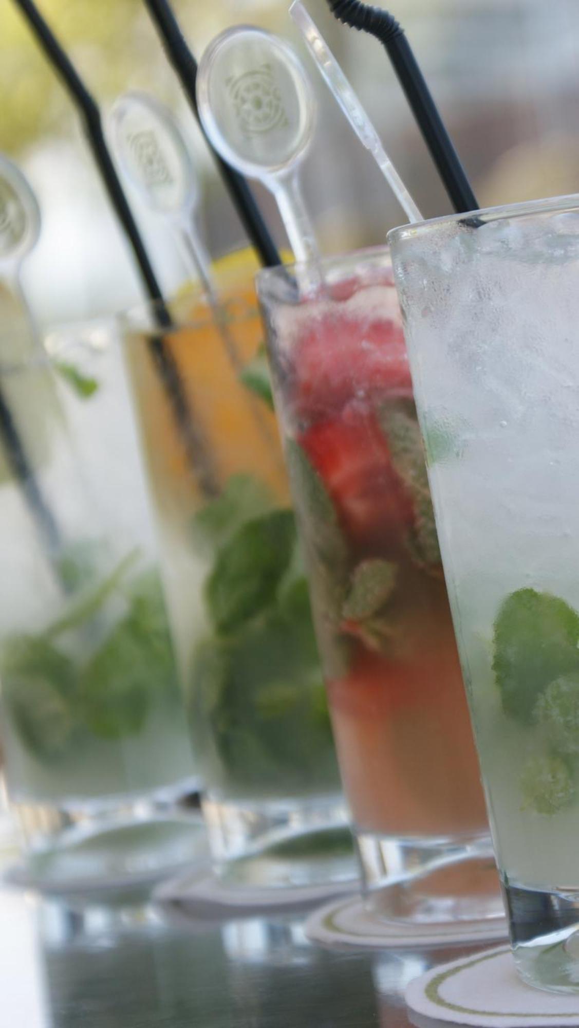 Plaza El Bosque Ebro Hotell Santiago de Chile Exteriör bild A strawberry and mint flavoured Italian soda